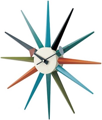 George Nelson Sunburst Clock