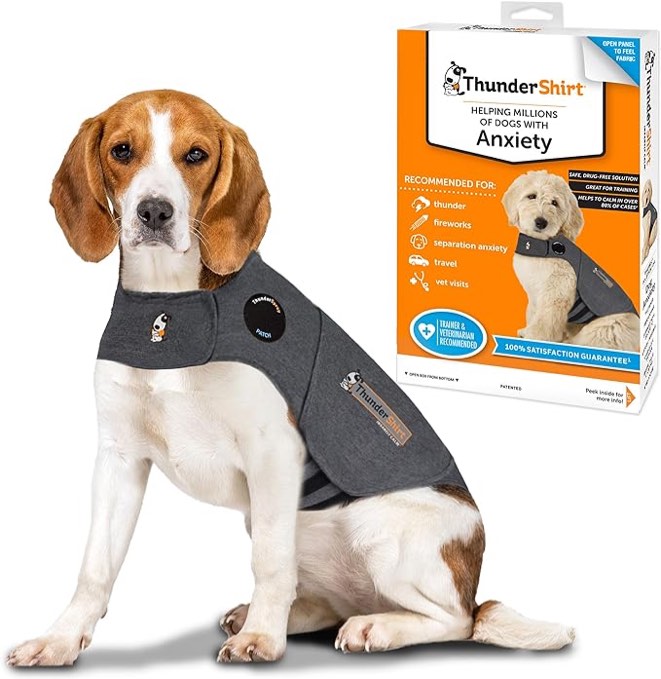 Thundershirt Dog Anxiety Treatment - Gray (Medium)