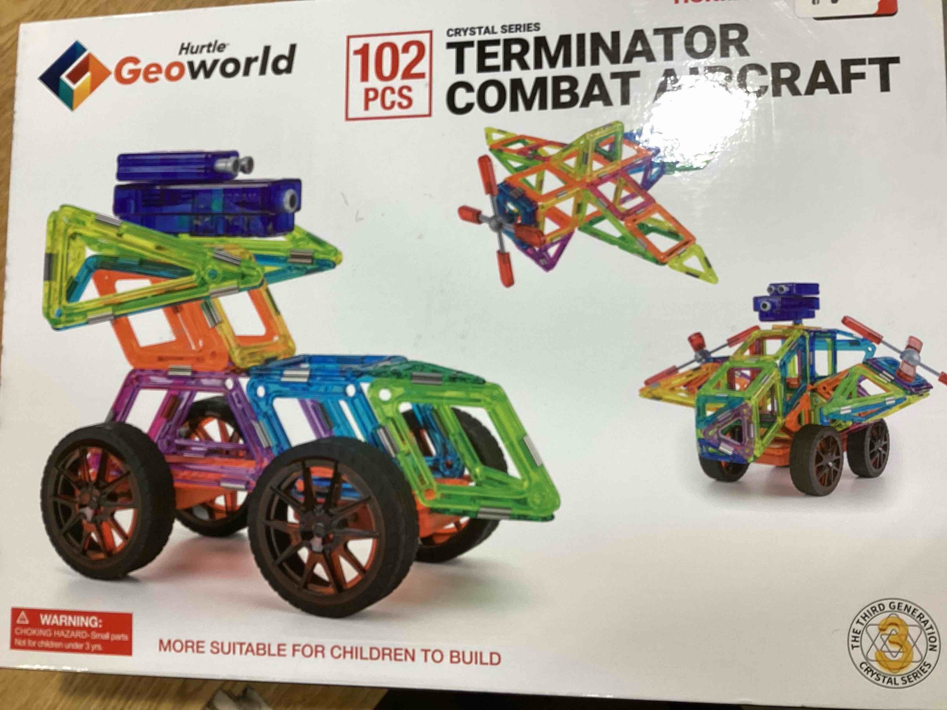 102 pcs Terminator Combat Aircraft