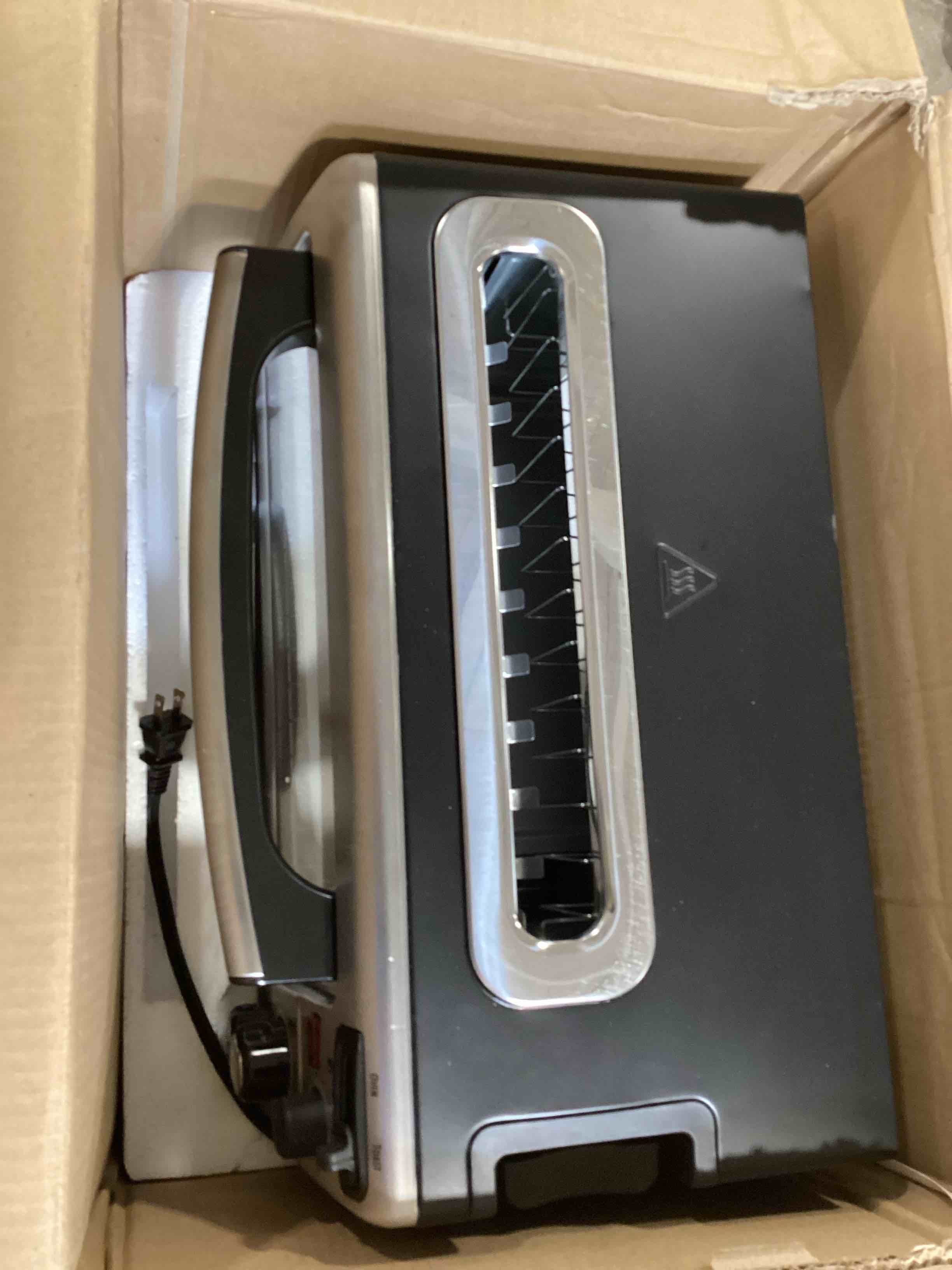 Hamilton Beach 2-in-1 Toaster & Oven Combo, Silver