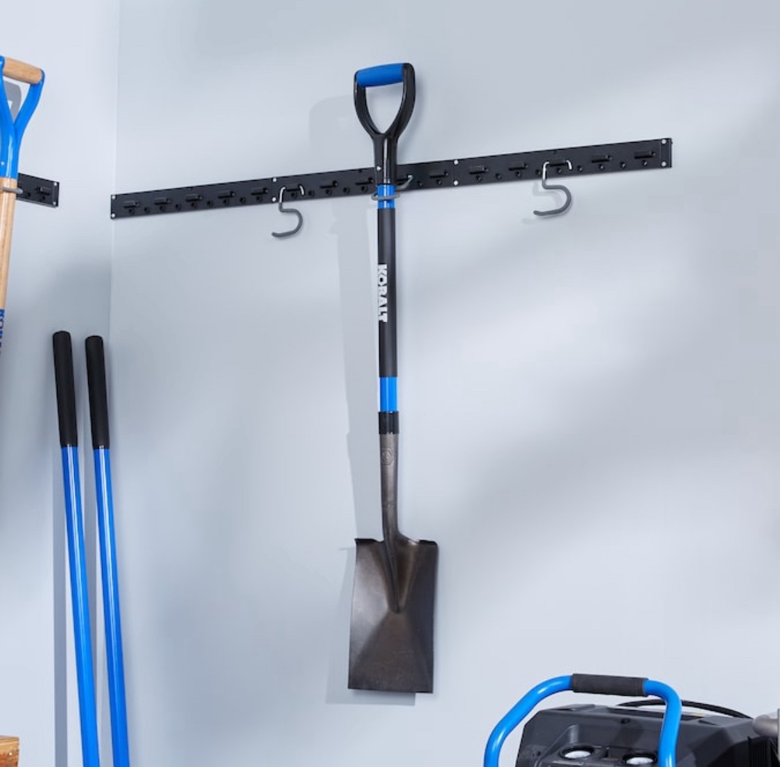 Kobalt 20.25-in Fiberglass D-Handle Garden Spade