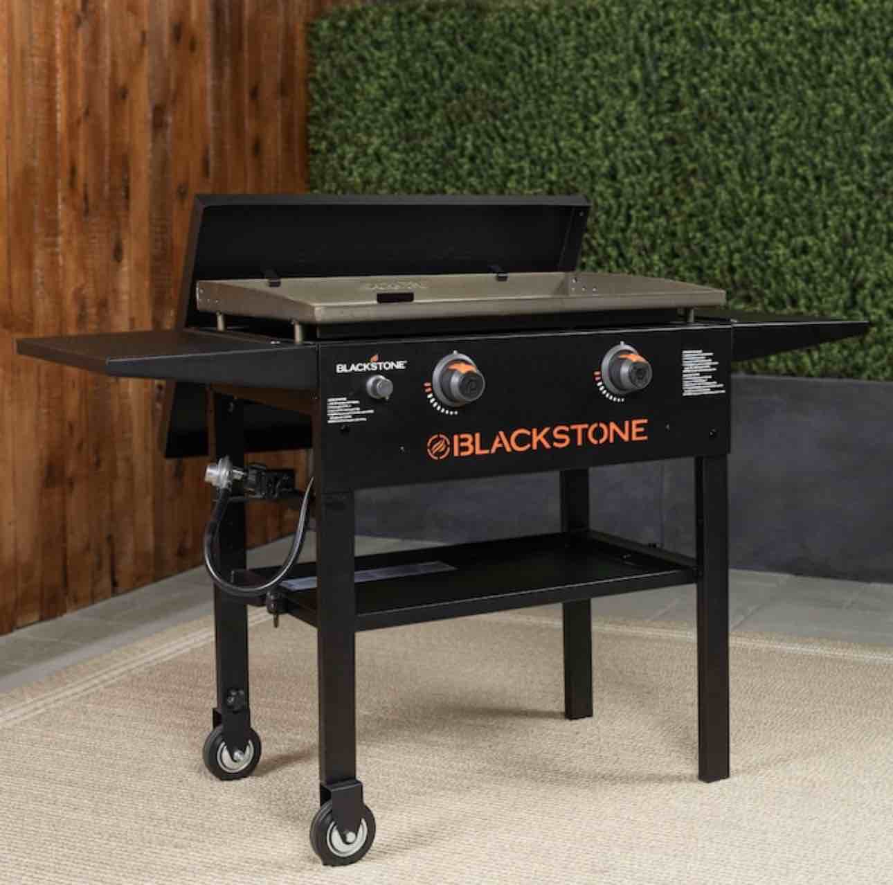Blackstone 28" Griddle and Cover Bundle 2- Burner Liquid Propane Flat Top Grill