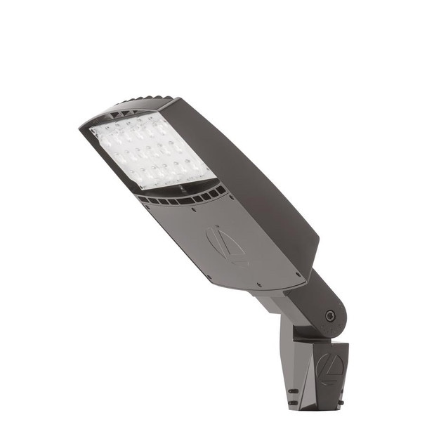 RSXF LED Flood Size 1, 14761 Lumens, 5000K Daylight, Wide flood, 120-277V, Adjustable tilt arm wall bracket,Black finish - RSXF LED1 LED P2 50K WFL MVOLT AAWB DBLXD (Beige)