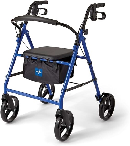 Medline Blue Walker