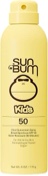 Sun Bum Kids SPF 50 Sunscreen Clear Body Spray 6 pack - Broad Spectrum Water-Resistant with Vitamin E - Wet or Dry Skin Application - Hawaii 104 Act Compliant (Without Octinoxate & Oxybenzone) - 6 oz (EXP : 1/2025)