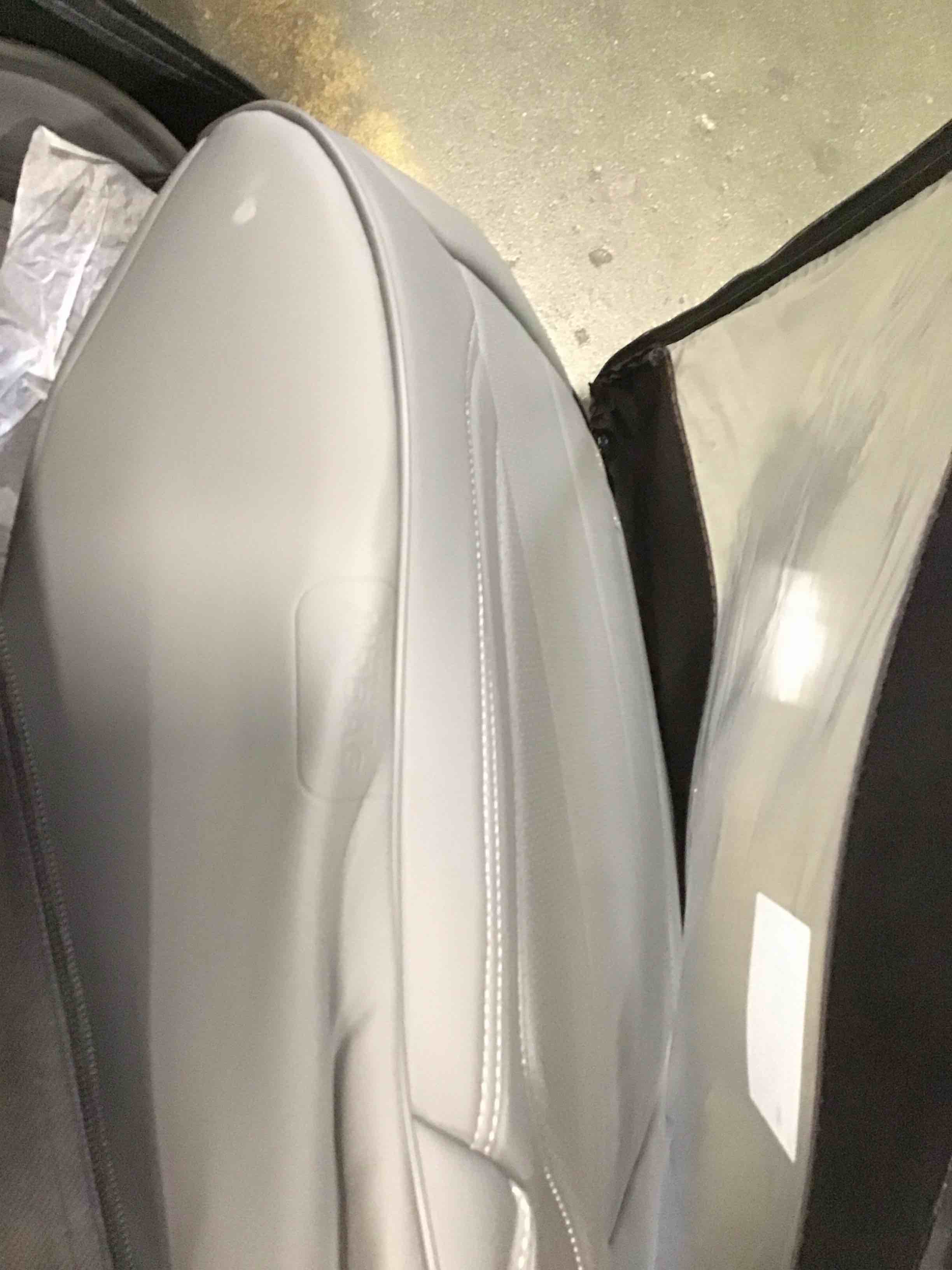 Coverado Car Seat Covers Full Set, Waterproof Nappa Leather Car Seat Protectors for Front and Rear Seats, Universal Auto Interior Set for Most Vehicles, Sedans, SUVs, Pickups and Trucks, Gray
