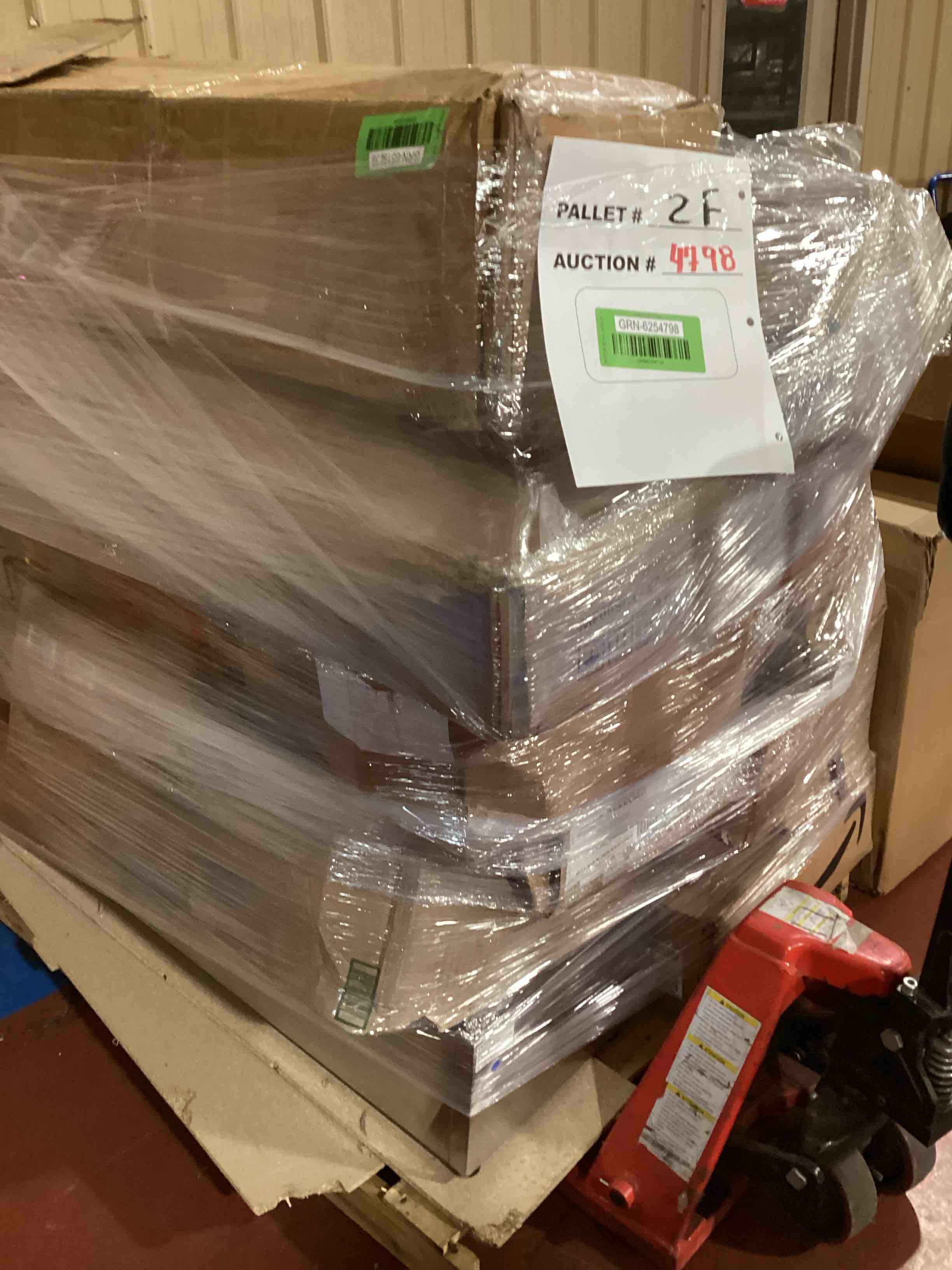 (2-F ) 1 skid pallet boxes surprise ( good condition or as is ) 1 items or more