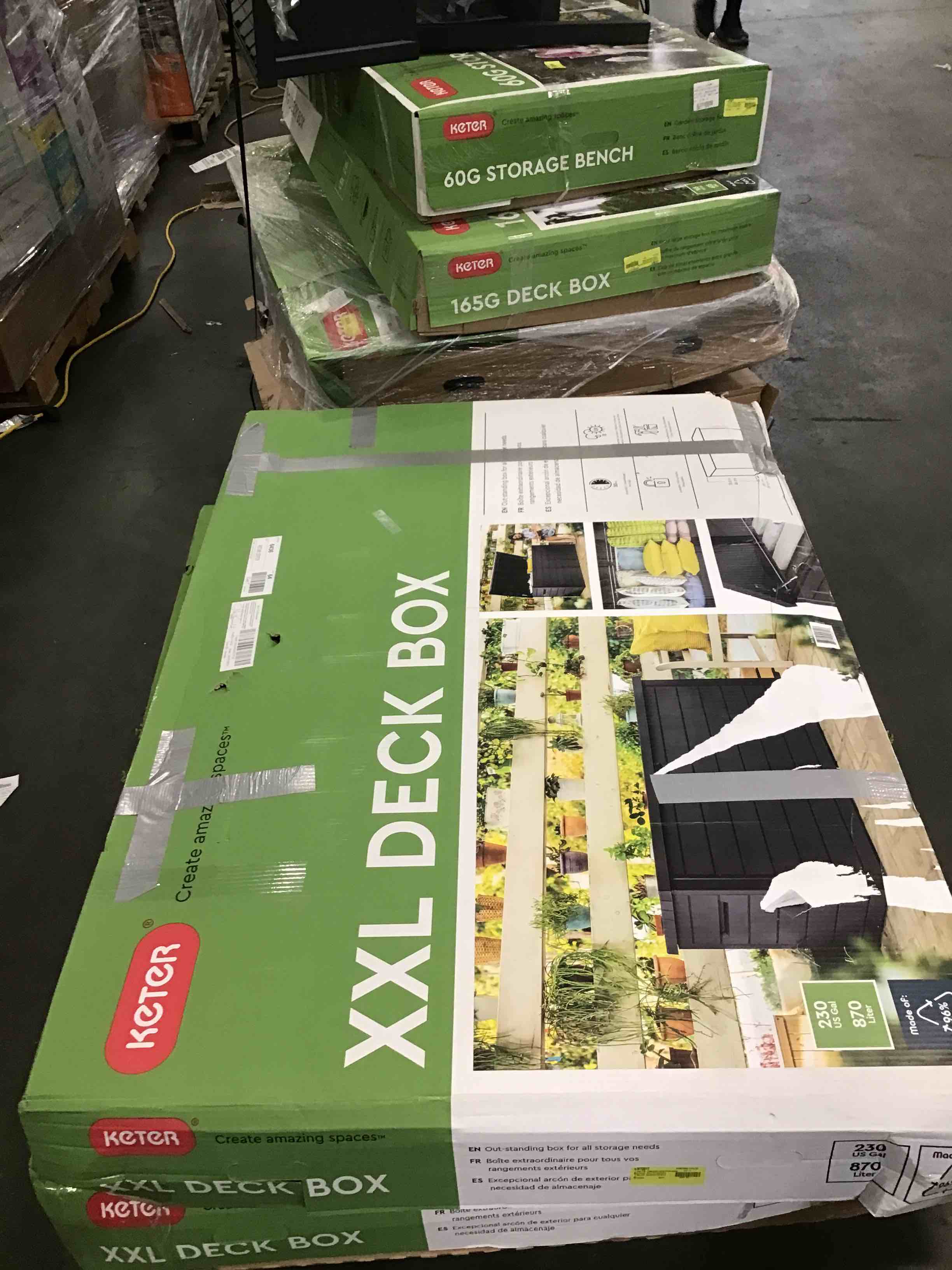 Keter XXL deck box 
