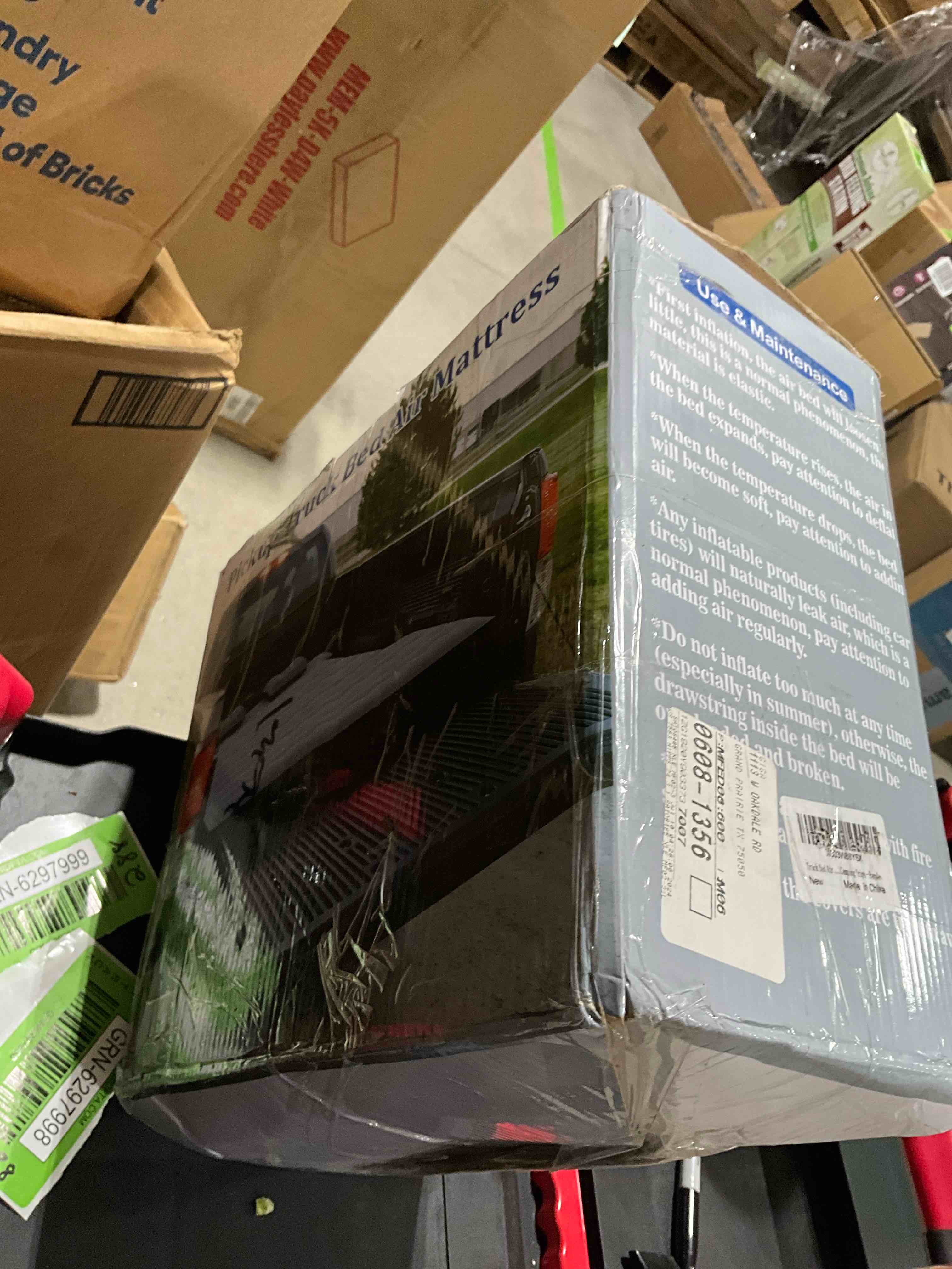 Camping Pickup Truck Bed Air Mattress Air Bed with Inflatable Pillow