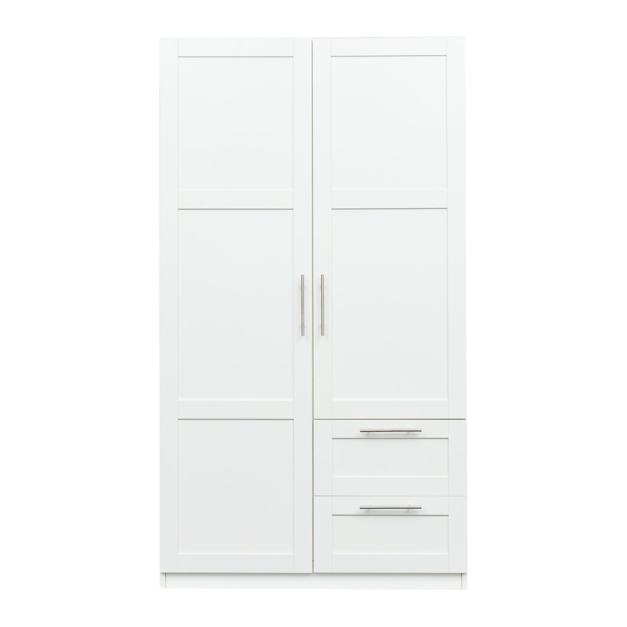 High Wardrobe & Kitchen Cabinet, White