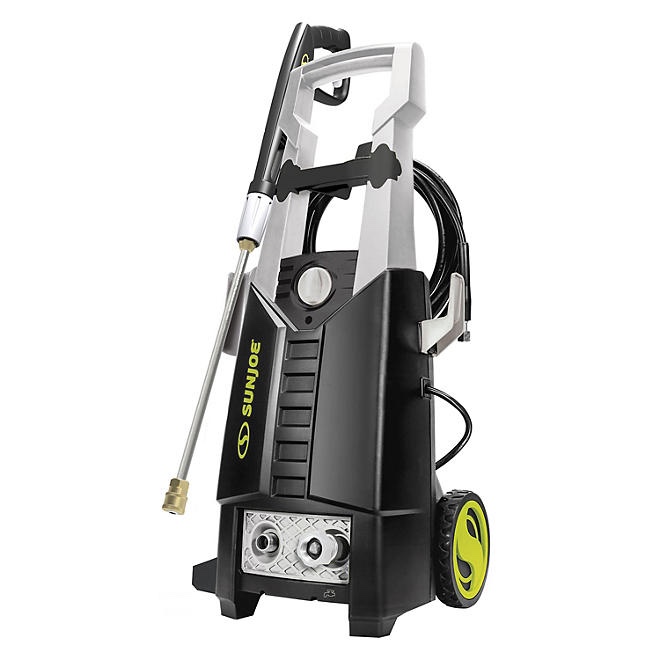 Sun Joe 2100-PSI Electric Pressure Washer W/ 2-pc Brush Kit & Quick Connect Nozzles, 13-Amp