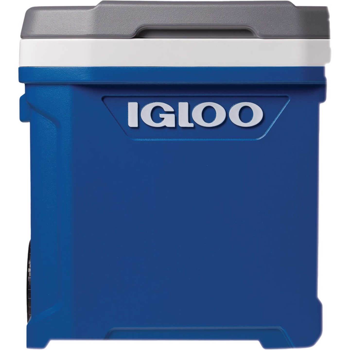Igloo Latitude 60 Qt. 2-Wheeled Cooler – Indigo Blue