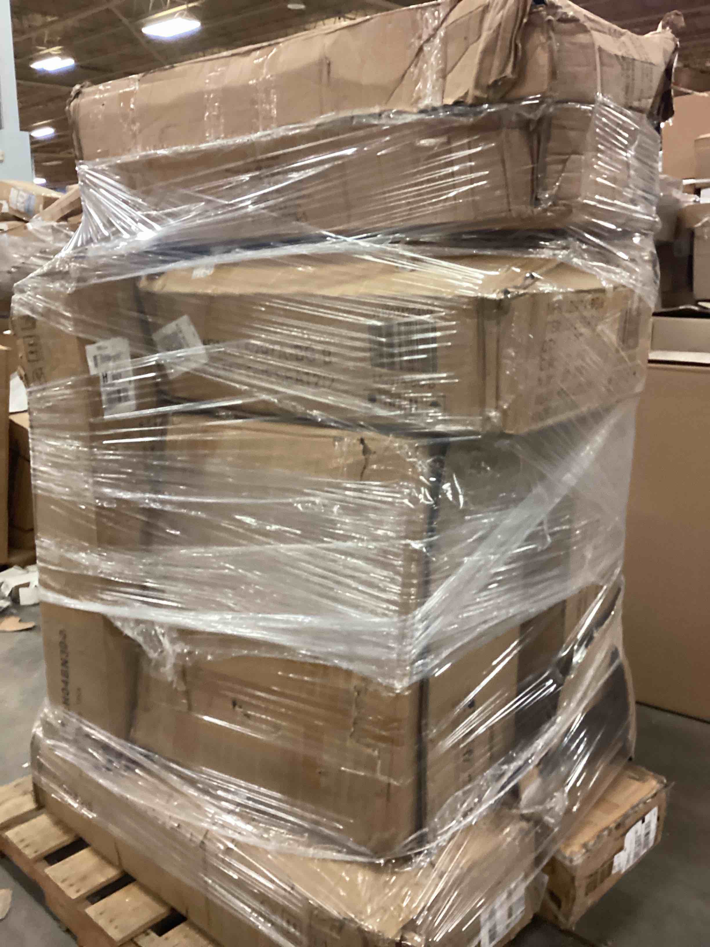 Pallet of incomplete furniture, Please see pictures for details 