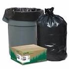Earthsense Low Density 1.25 Mil Can Liners Black 100 Count 55-60 Gallon 38"x 58"