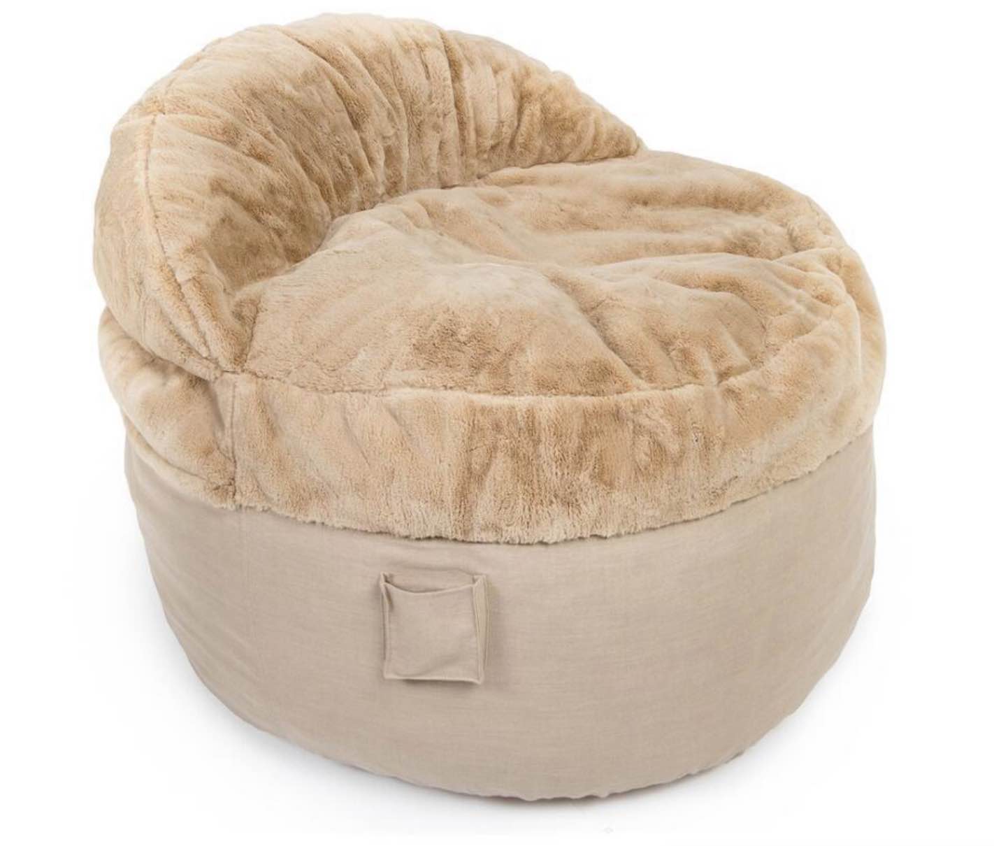 CordaRoy's Nest King Fabric Bean/Foam Chair KC-NEST-BG