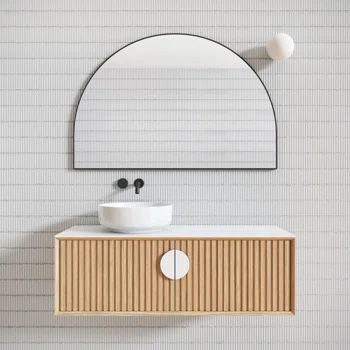 Kira Arched Mirror (white)