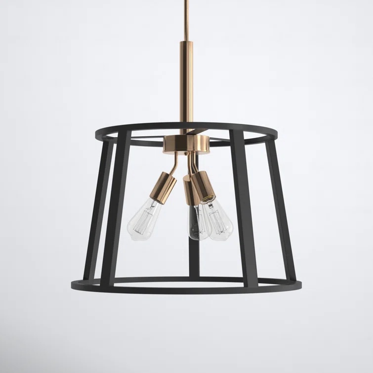 Brielle 3 - Light Unique Geometric Chandelier