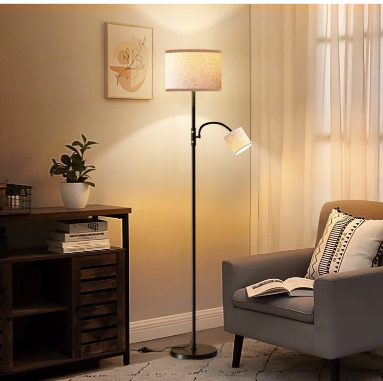 Corzine 67" Black Tree Floor Lamp