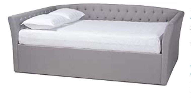 dg casa Braxton daybed light grey (incomplete box 2/3 only)