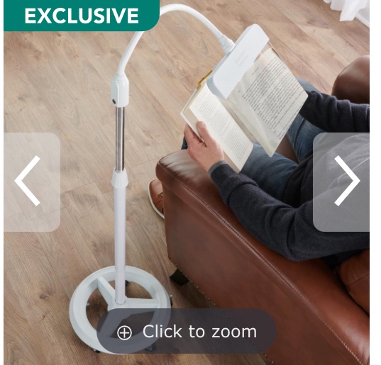 The Floor Standing Illuminated Full Page Magnifier