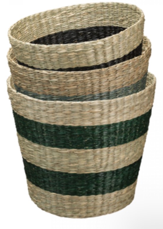 Vester Basket Round Set of 3pcs 