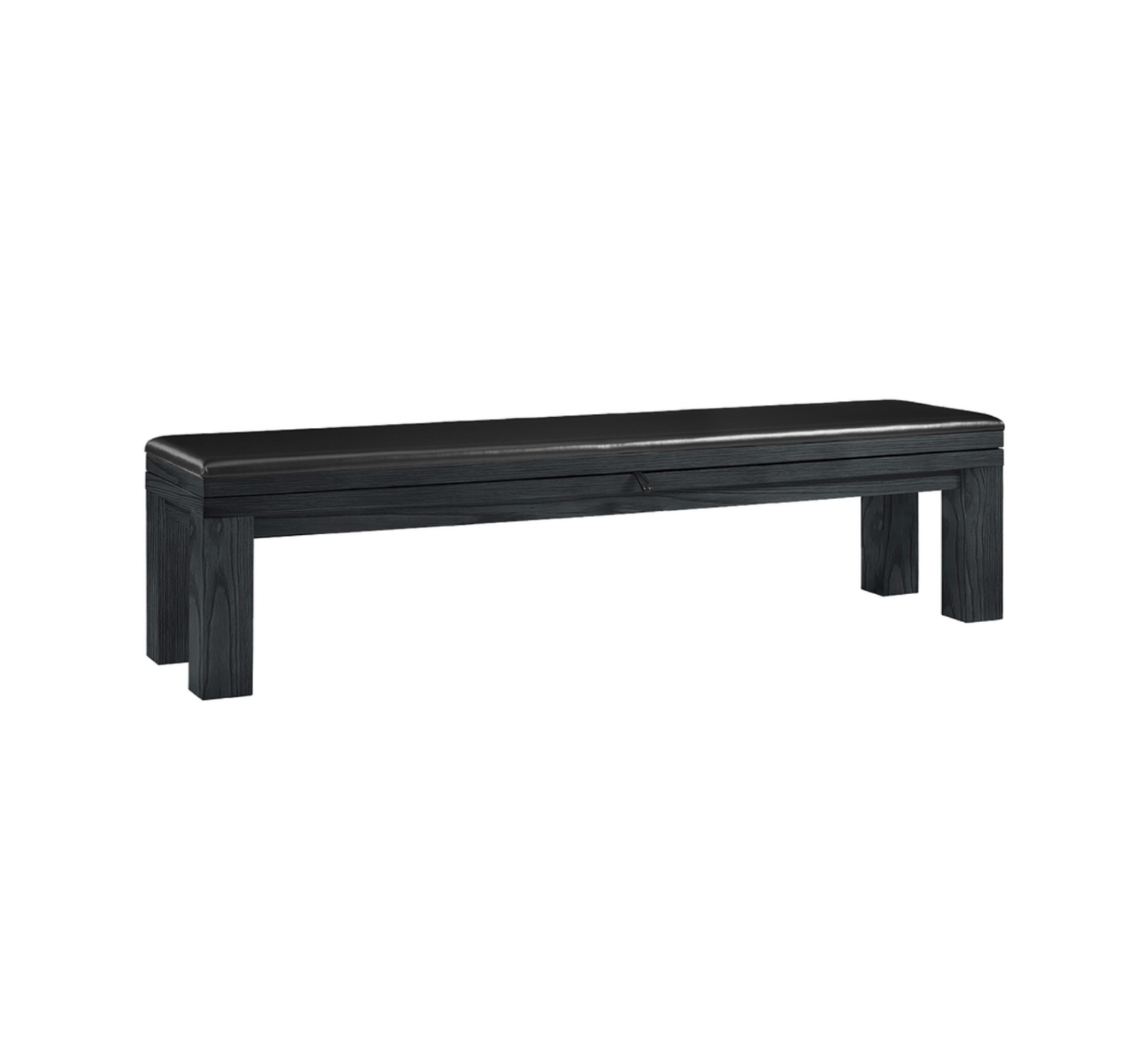 American Heritage Alta Multi-functional Storage Bench in Black Ash 