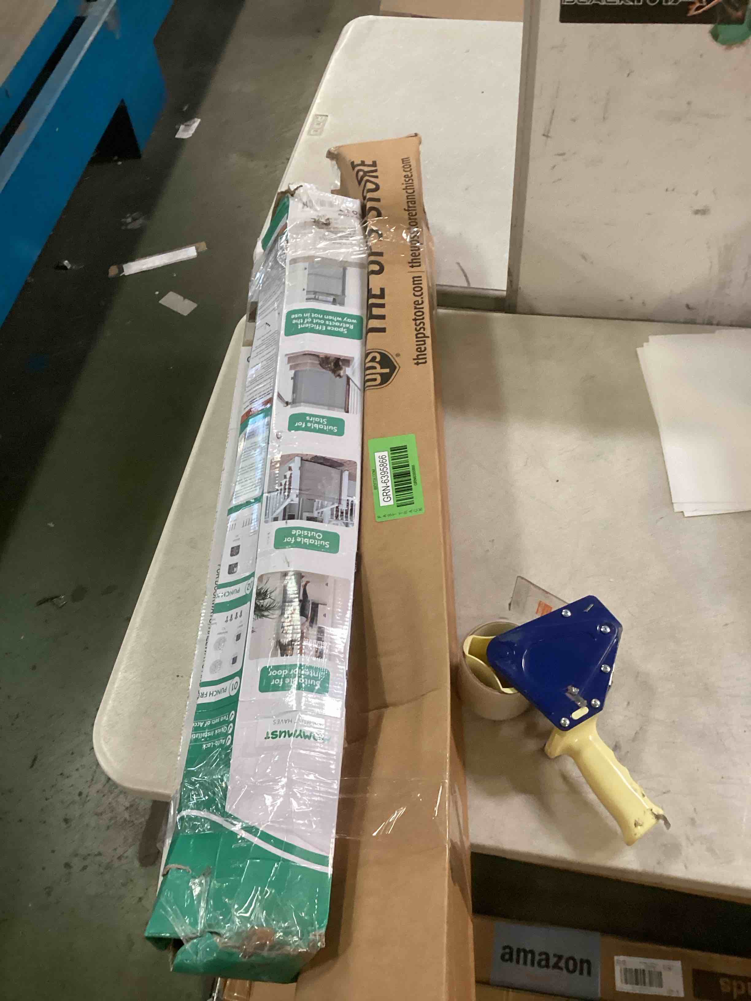 Assortment of Miscellaneous products (May Include cordless shade, curtain rods, retractable baby gate, Led universal linear lamp and more or other use)