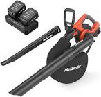 MAXLANDER 40V Cordless Leaf Blower Vacuum 