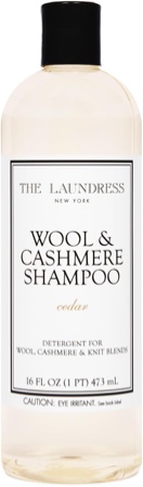 The Laundress Wool & Cashmere Shampoo,  Double Concentrated, Cedar Scent, Wool Detergent, Wool Wash, Cashmere Shampoo, 16 Fl Oz