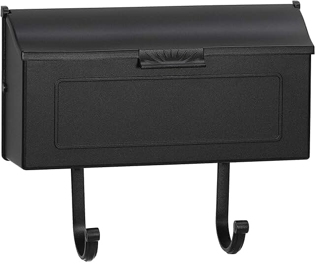 Wall Mount Mailbox - Cast Aluminum - Outdoor – Mail Letter Box - Rustproof (Mocha)