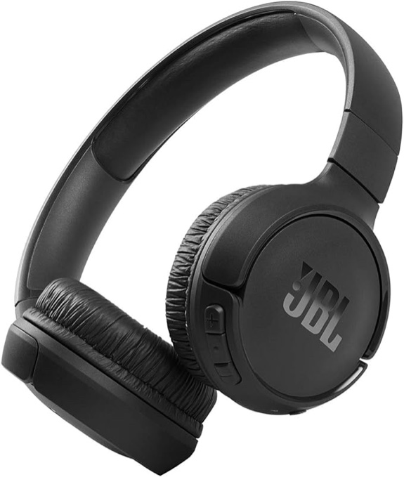 JBL Tune 510BT: Wireless On-Ear Headphones with Purebass Sound - Black Black On-Ear Headphones