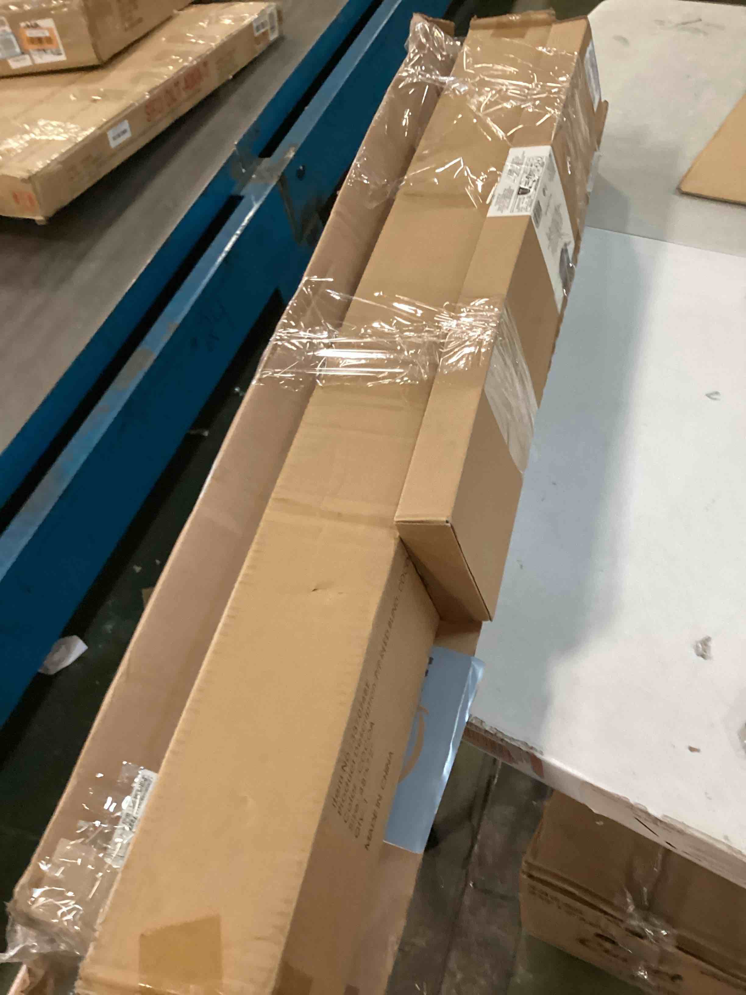 Assortment of Miscellaneous products (May Include cordless shade, curtain rods, retractable baby gate, Led universal linear lamp and more or other use)