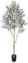 Phimos 5FT Artificial Olive Tree (60") Tall Fake Potted Olive Tree with Planter Large Faux Olive Branches and Fruits Artificial Tree for Modern Home Office Living Room Floor Decor Indoor