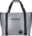 Buffalo Gear Insulated Fish Bag Cooler Flat Bottom-27.5QT 58QT Waterproof Fish Kill Bag,Fishing Bag Leakproof Fish Cooler Grey-45QT