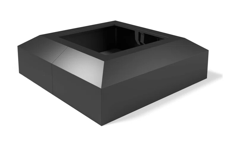 Black Sand Inspire Railing 2.5-in x 2.5-in Aluminum Post Base Cover (Part number: 58504758)