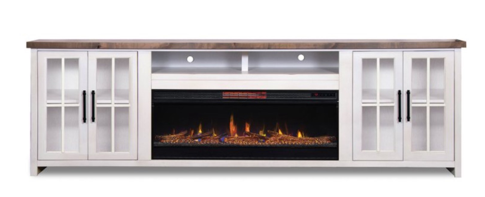 Legends Furniture Hampton Super Fireplace Console
