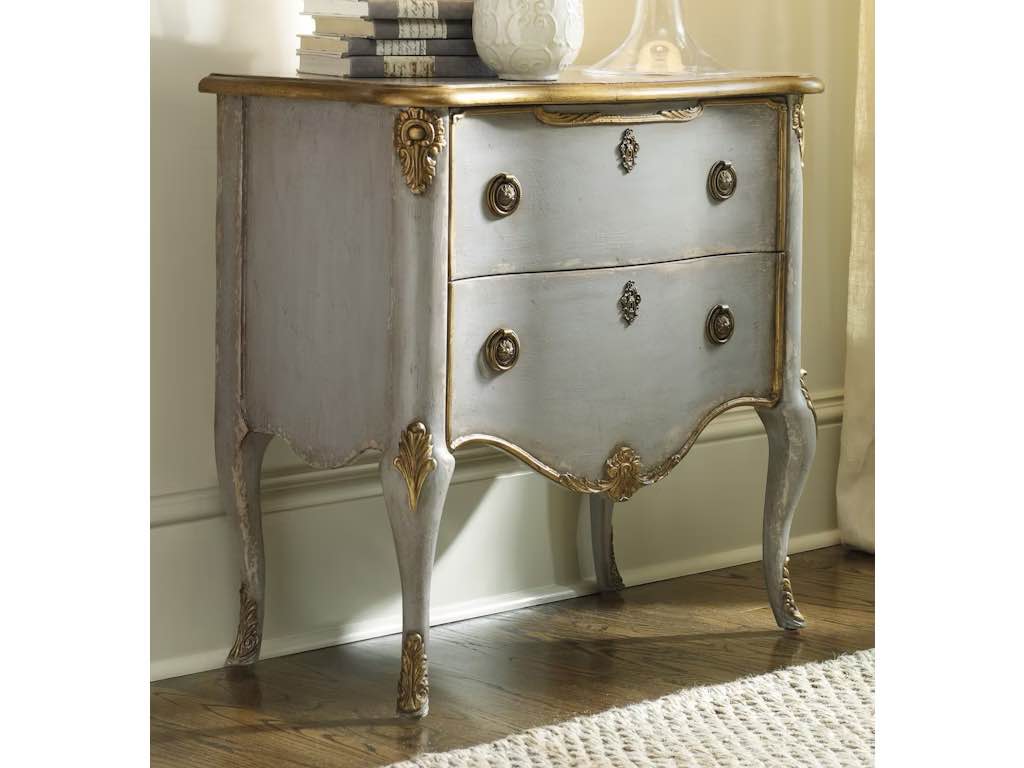 Hooker Furniture 500-50-887 French Two Drawer Chest Melange