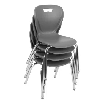 Shapes Series Stacking Classroom Chair ( Set of 4 )