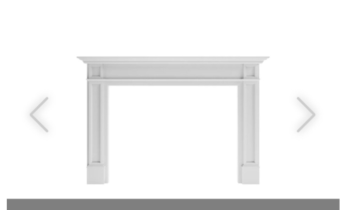 Lenwood Traditional Wood Fireplace Mantel Surround Kit Includes Wooden Mantel Surround & Shelf