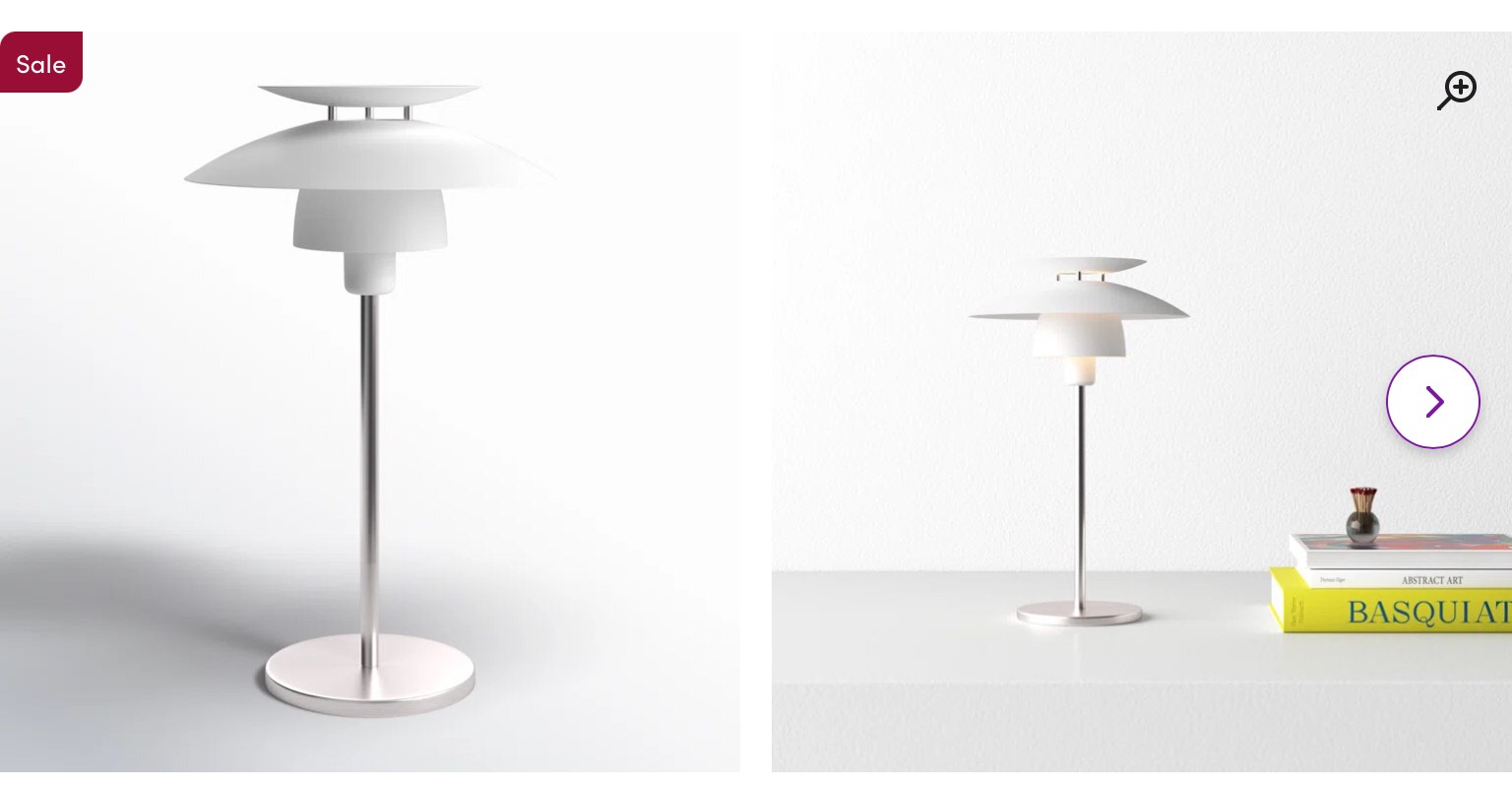 Zoey 20" Silver Table Lamp