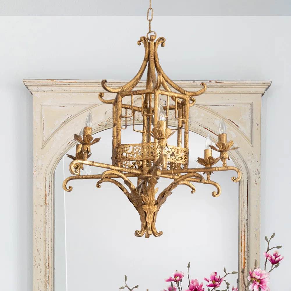 Park Hill Collection Southern Classic Pagoda Chandelier