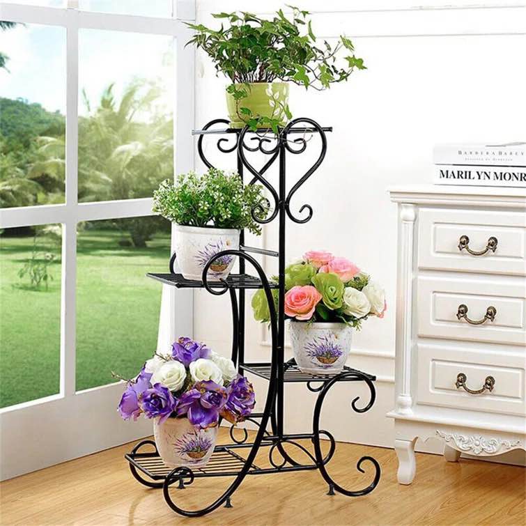 Henrika Rectangular Multi-tiered Plant Stand