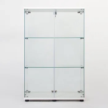 Masi Trophy Glass Cabinet Glass Display Case Cabinet with Door