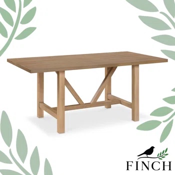 Grant Grant Finch Modern Farmhouse Wood Dining Table