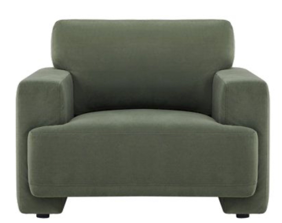 Ives 42" Oversized Upholstered Armchair (color May vary ours is beige)