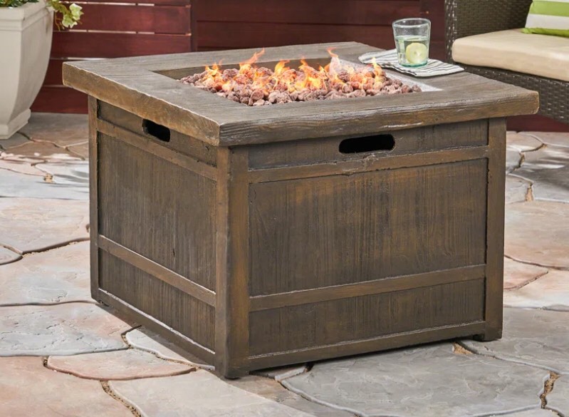 23.25" H x 32" W Propane Outdoor Fire pit