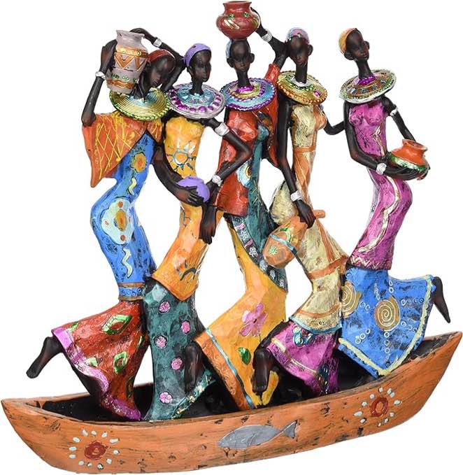 Cottesloe Maiden Water Carriers of Ghana Sculpture (damaged as shown in photo)
