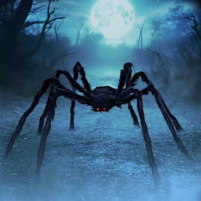 ALLADINBOX HALLOWEEN DECORATION SPIDER - BLACK 