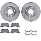 Dynamite Friction 1310-0433-00 Disc Brake Pad & Rotor Set - Front