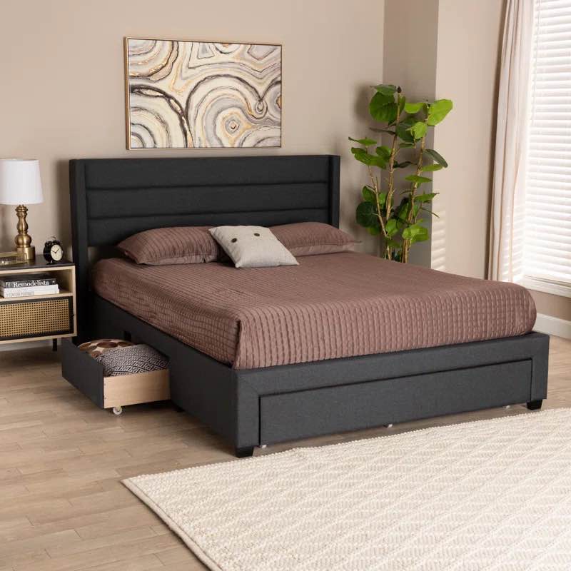 Jakyrin Upholstered Storage Bed